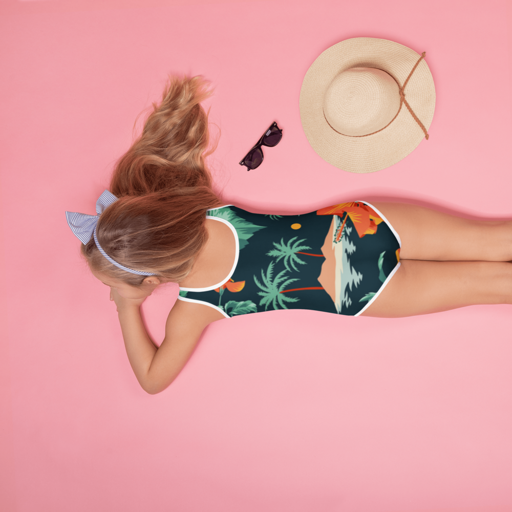 South Florida Kid All-Over Print Swimsuit